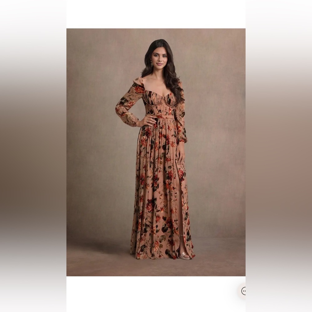 Floral Long Sleeve Dress